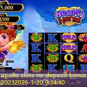 apollo slots no deposit bonus 2023
