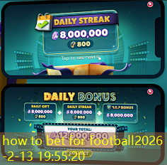 how to bet for football